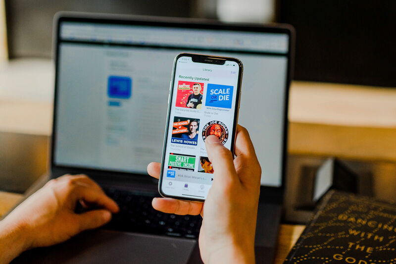 Podcasts über das Smartphone