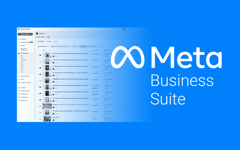 Creator Studios wird eingestellt – und in die Meta Business Suite integriert